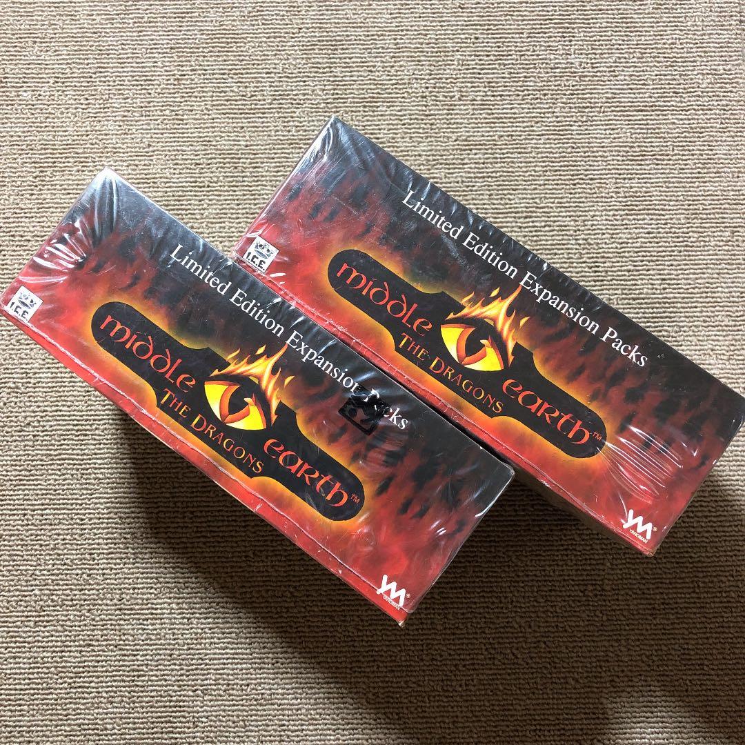 未開封ミドルアース指輪物語 ザ・ドラゴンズボックス限定版36パック