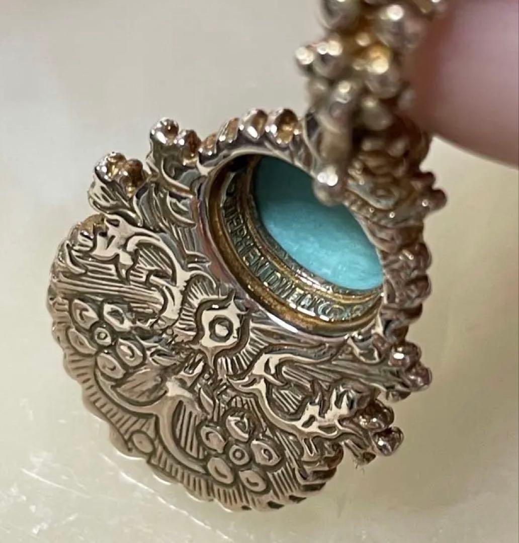 【最終値下げ】Stephen Dweck レインボーカルシリカブロンズペンダント