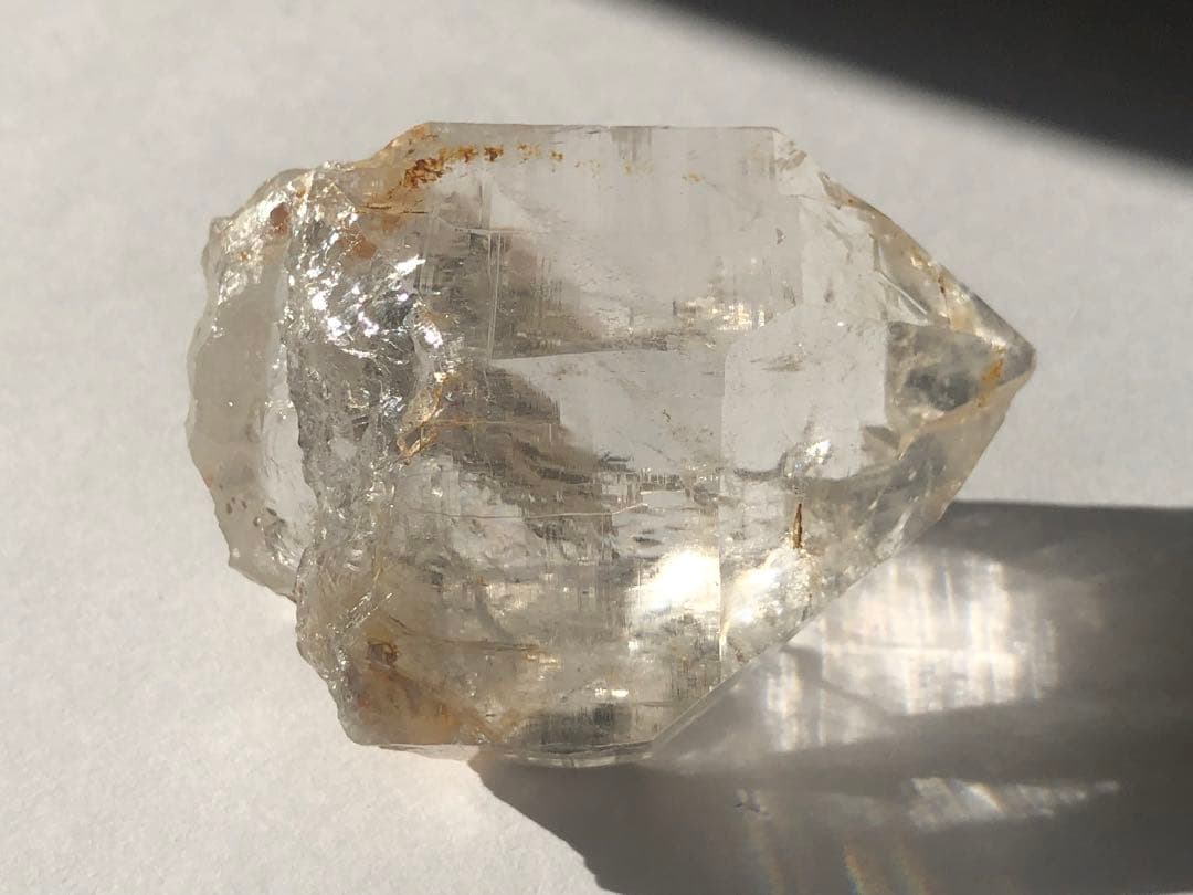 マニカラン　水晶　虹