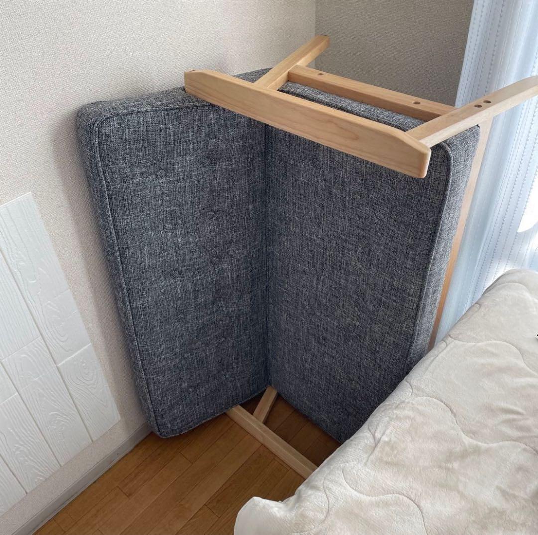 【引取のみ】カウチソファー 二人がけソファー