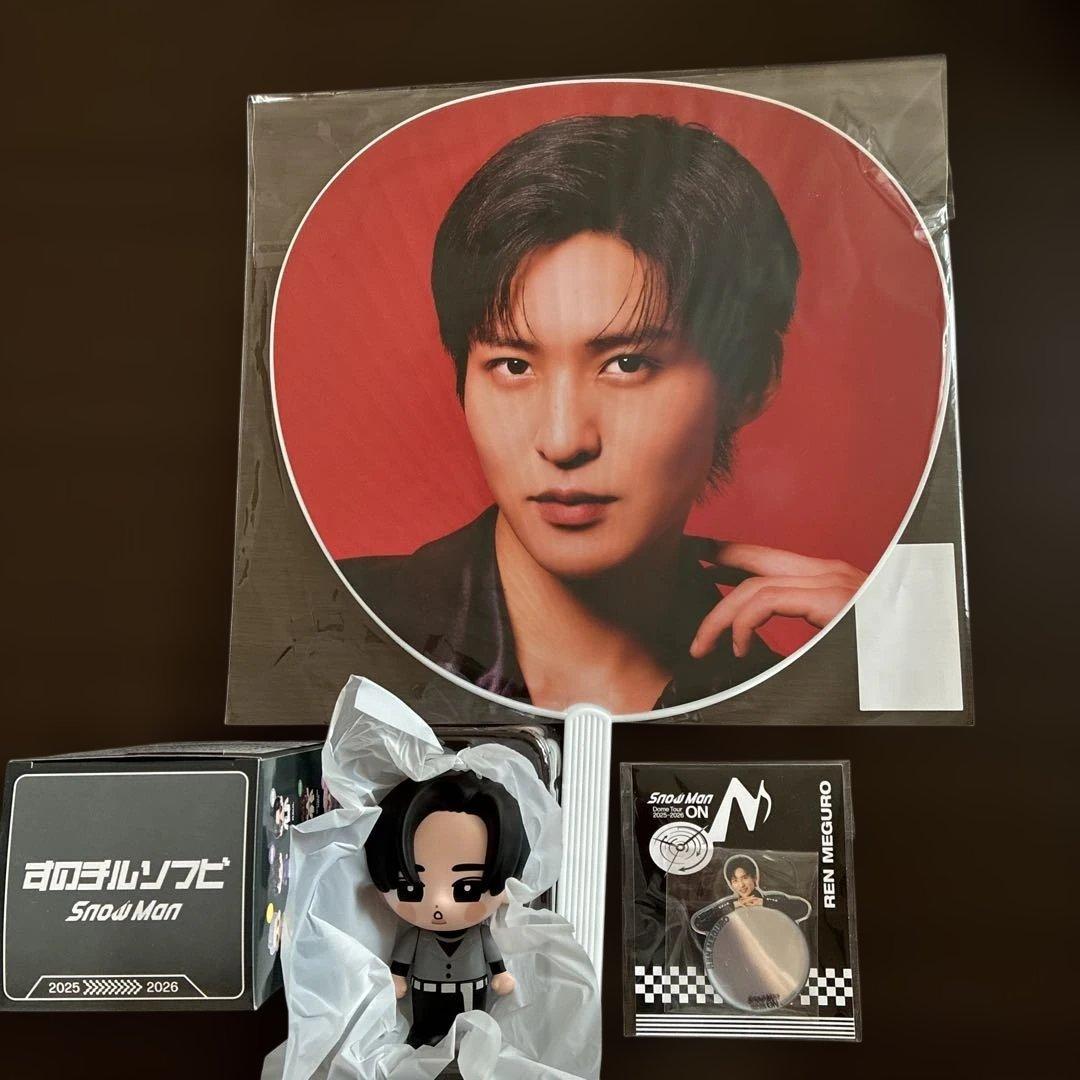 SnowMan ONツアーグッズ目黒蓮グッズ3点セット - メルカリ