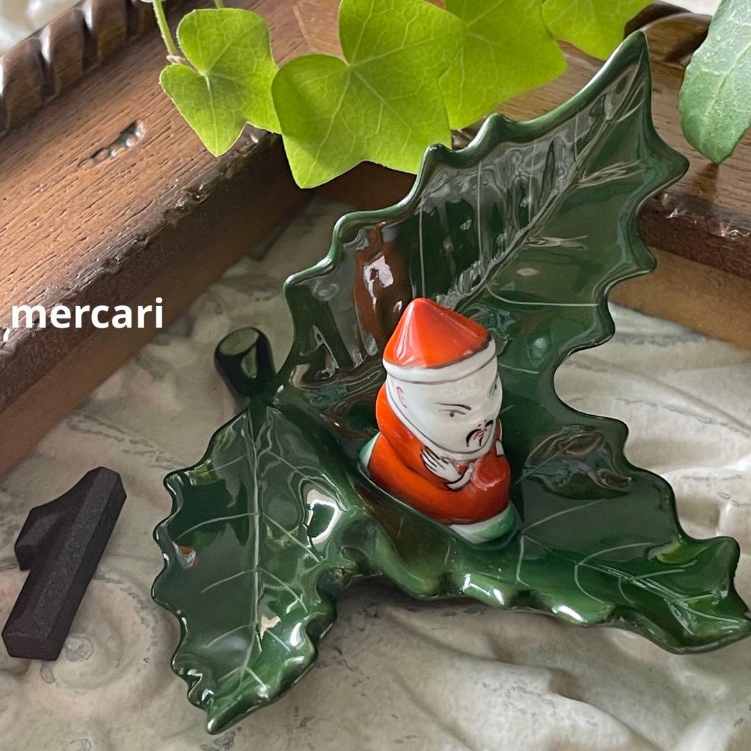 HEREND ヘレンド Xmasファンシースタンド サンタマンダリン　①