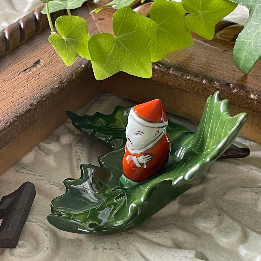 HEREND ヘレンド Xmasファンシースタンド サンタマンダリン　①