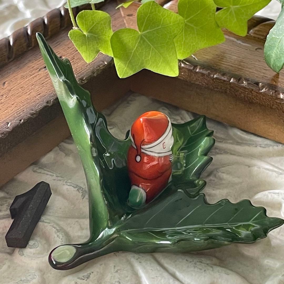 HEREND ヘレンド Xmasファンシースタンド サンタマンダリン　①