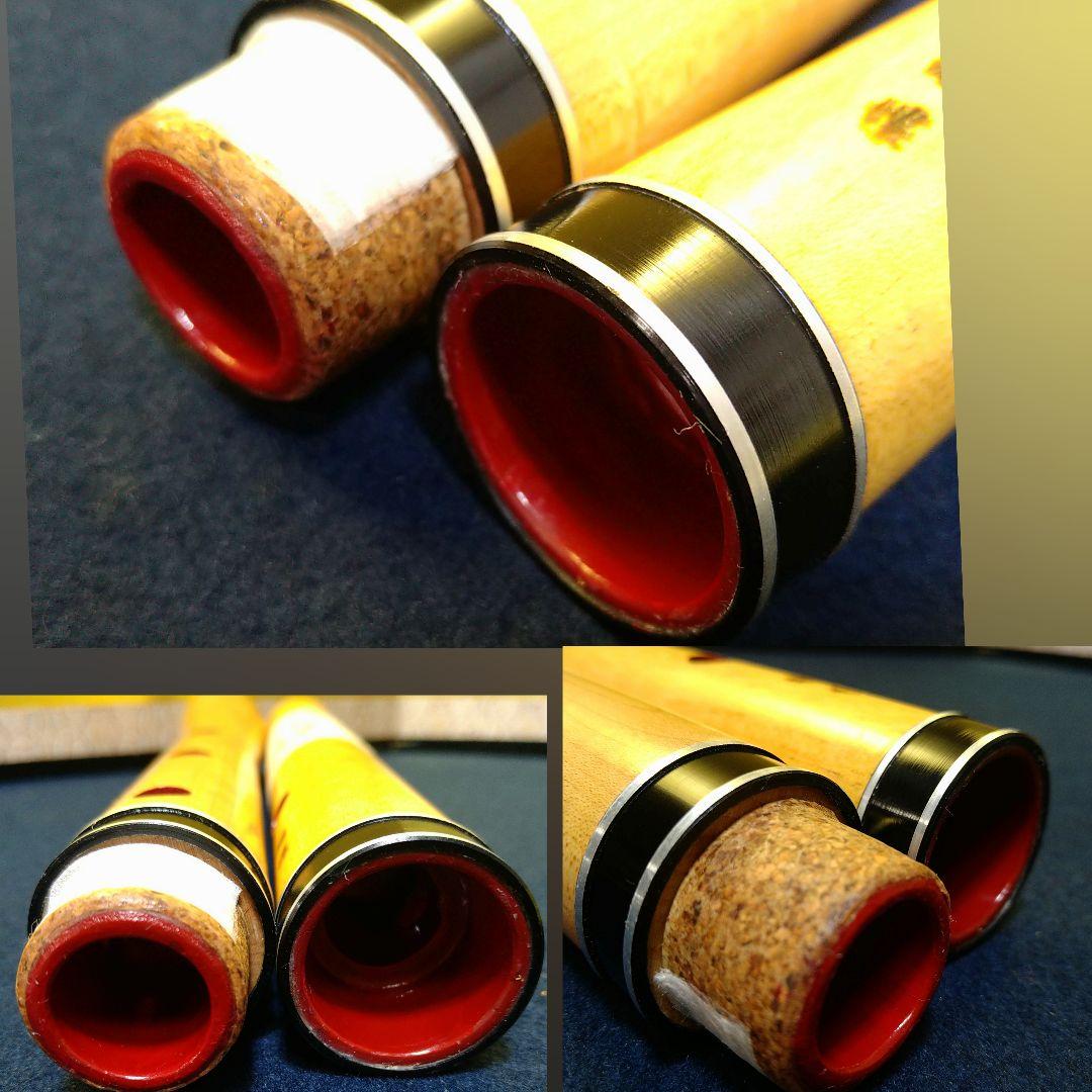 AH59 尺八みさと 完全正律官 尺八寸官 楓 山川直春監修胡蝶 紙箱歌口カバー