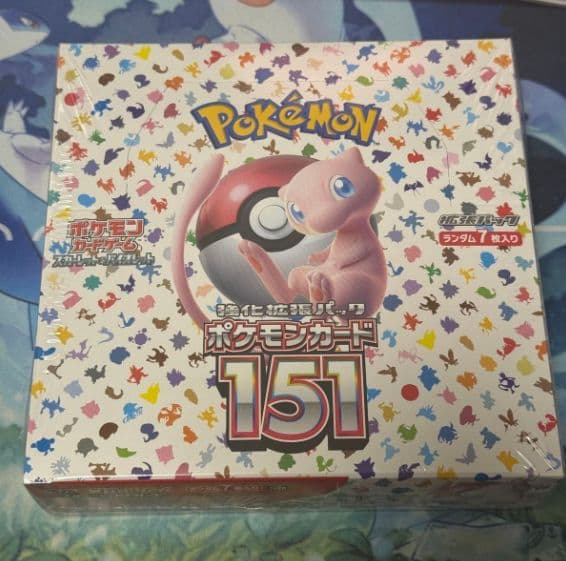 ポケモンカード 151 シュリンク付き 未開封 BOX