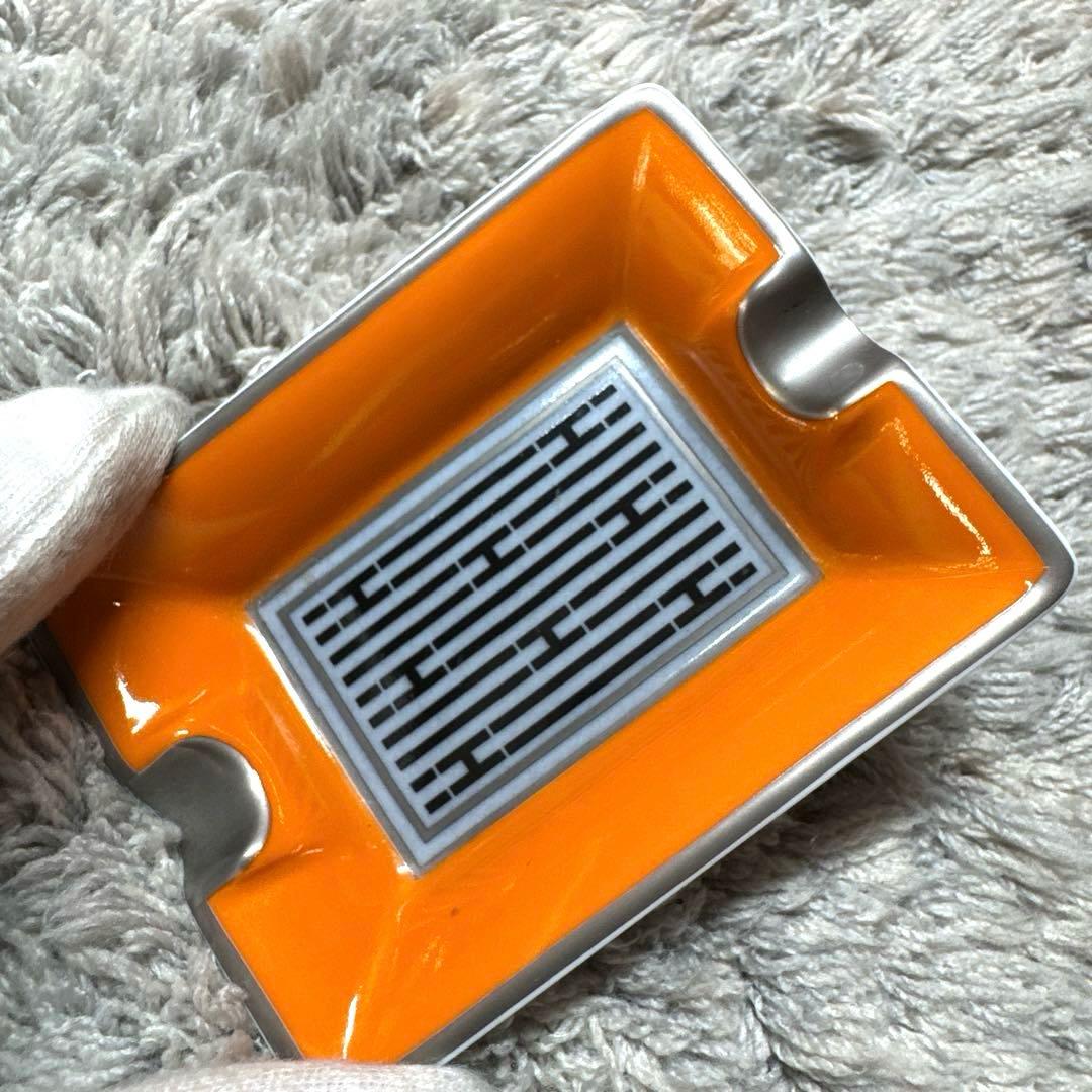 HERMES エルメス 灰皿 アッシュトレイ 小物入れ エールライン