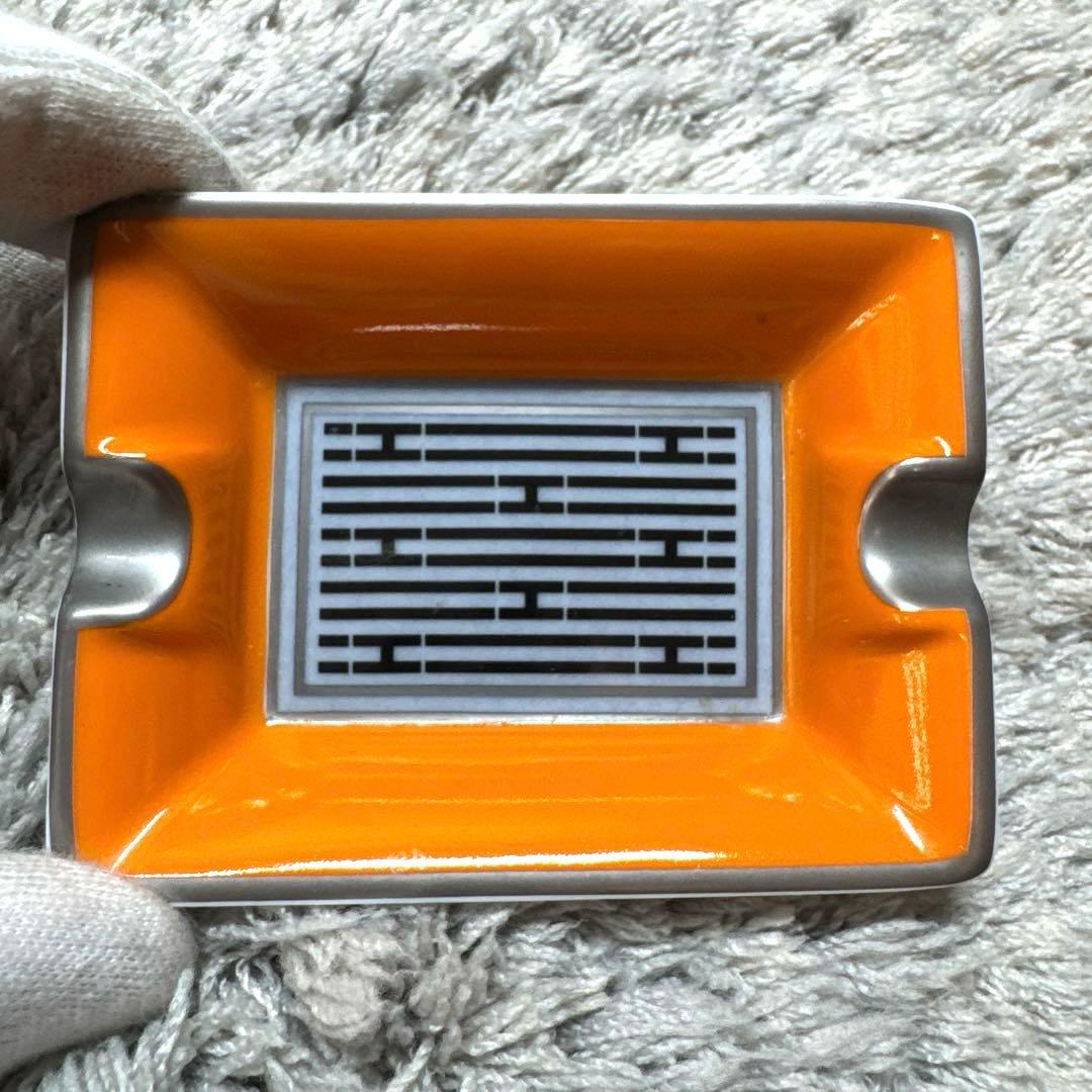 HERMES エルメス 灰皿 アッシュトレイ 小物入れ エールライン