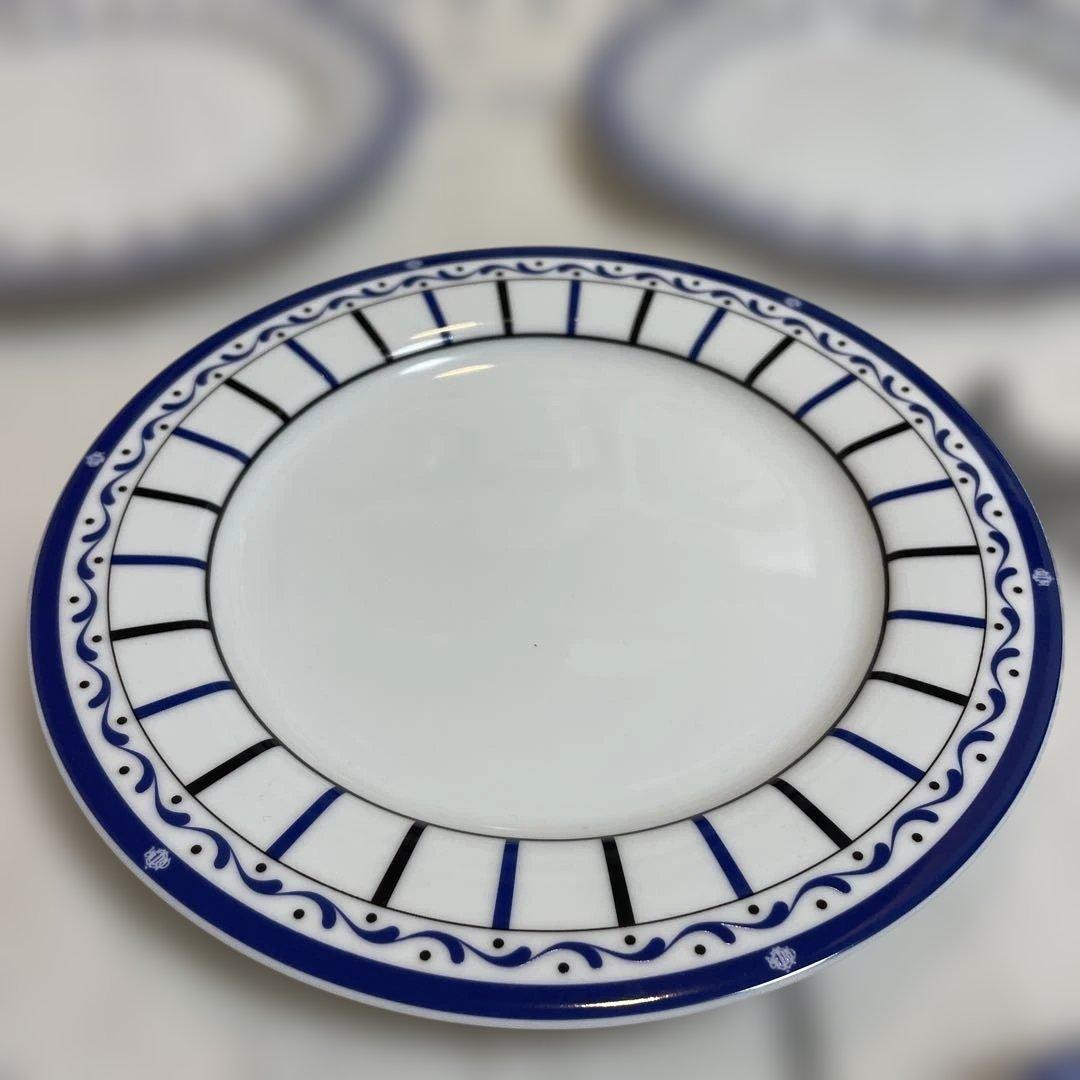 クリスチャン・ディオールの「レイユール」　デザートプレート　5枚