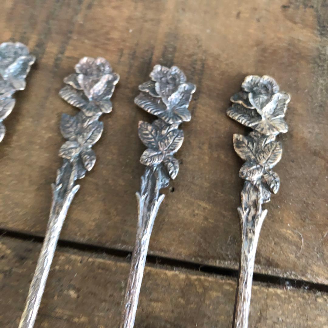 クリストフウィドマン　ヒルデスハイムローズ　スプーン6客　925シルバー　純銀製