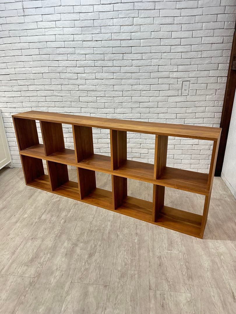 【東京都内23区配送無料】　無印　定価5万　スタッキング　シェルフ　2個セット