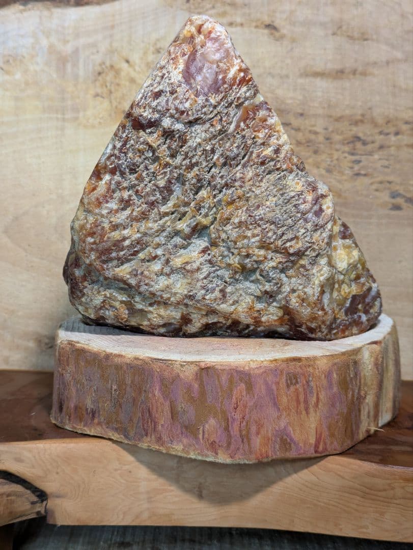 国産鉱物　花石瑪瑙　No.4　ビックサイズ！