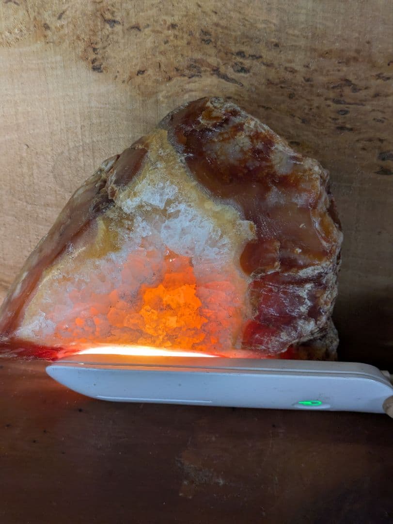 国産鉱物　花石瑪瑙　No.4　ビックサイズ！