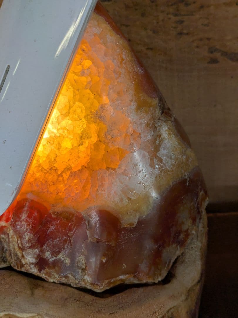 国産鉱物　花石瑪瑙　No.4　ビックサイズ！