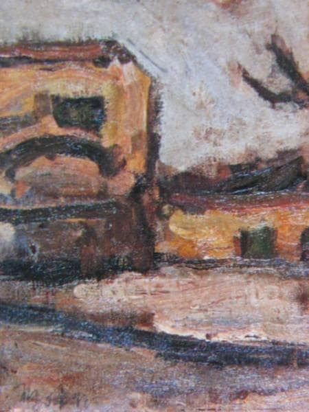 鳥海青児、風景、希少な額装用画集より、美品、新品額装付