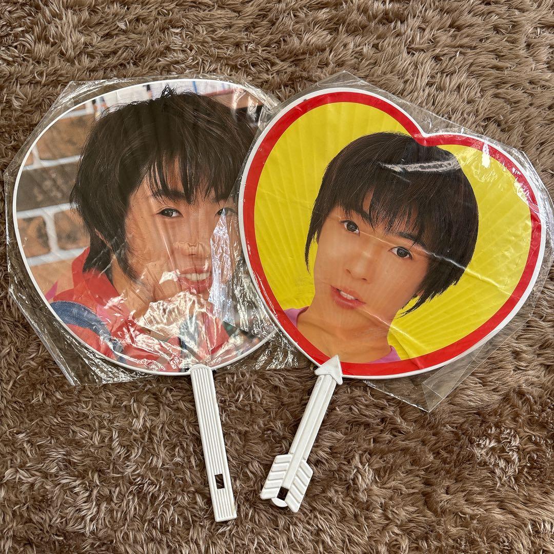 相葉ちゃん うちわ 団扇 相葉雅紀 Jr時代 - メルカリ