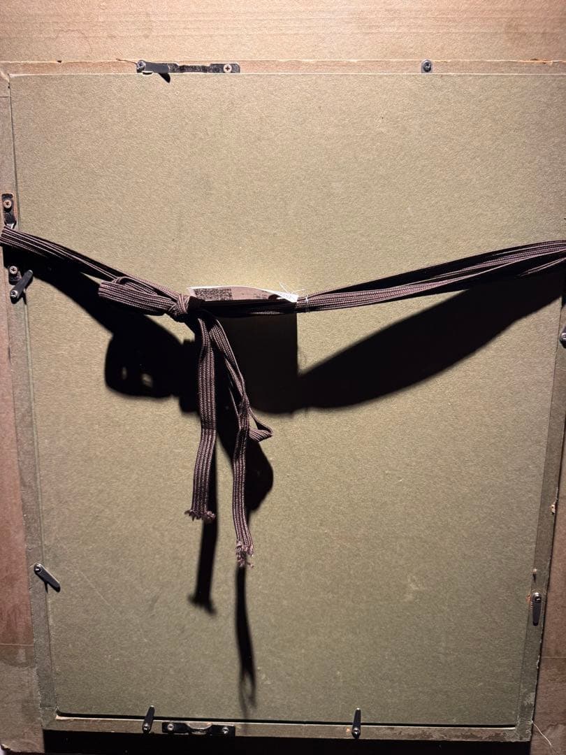 山中清一郎【スペインの壺の薔薇】肉筆油彩画