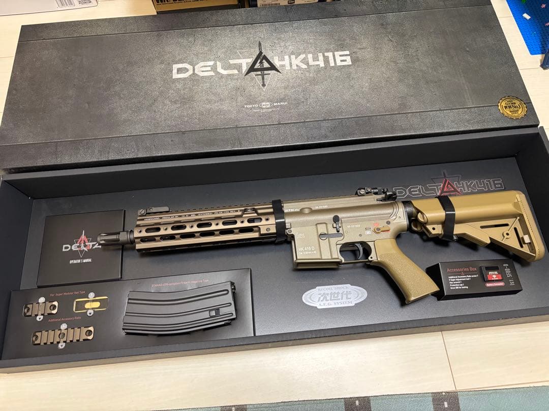 HK416 デルタカスタム HK416 DELTA次世代電動ガン 楽天市場】次世代電動ガン HK416 DELTA デルタカスタム ブラック【東京