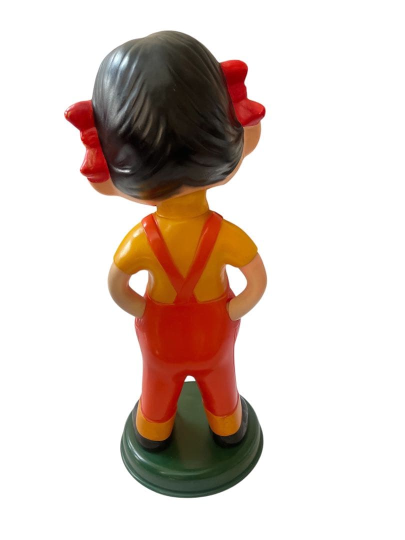 当時物 不二家 PEKO ペコちゃん 首振り人形 レトロ ヴィンテージ 30cm