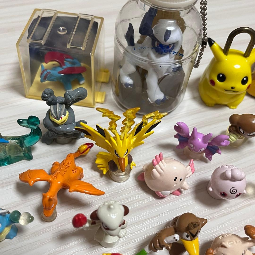 希少】ポケモン 指人形 フィギュア ミニチュア レア 昔 レトロ まとめ