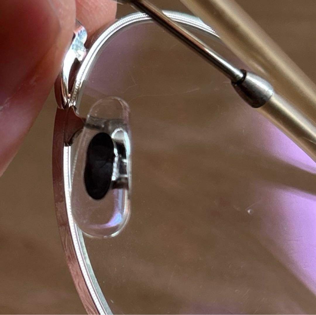 OLIVER PEOPLES　メガネ　Hartfordメタルフレームクリアレンズ