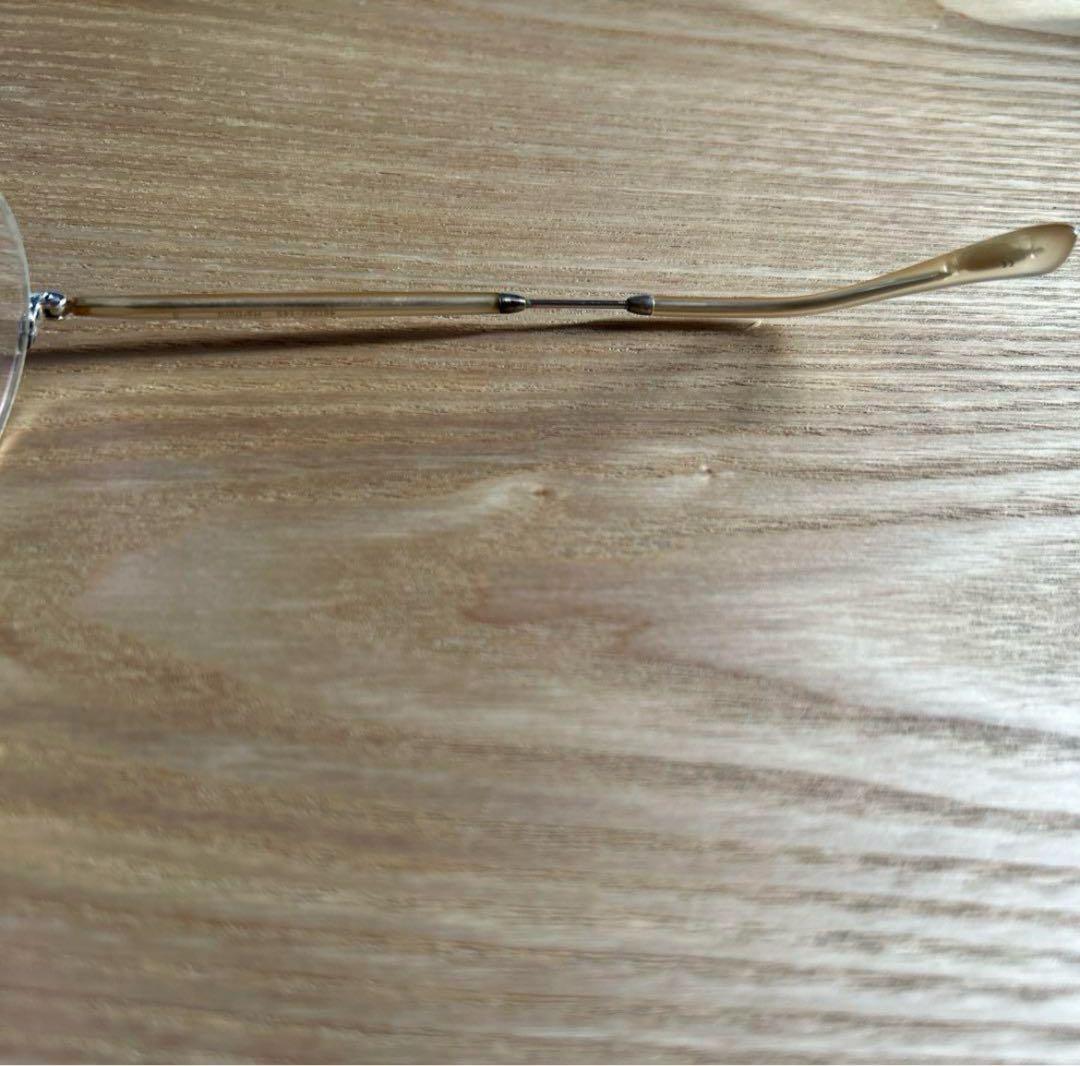 OLIVER PEOPLES　メガネ　Hartfordメタルフレームクリアレンズ