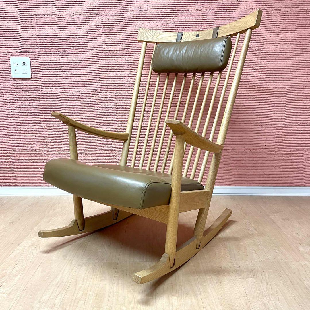 【あや】送料込 定価36万 廃盤革リキロッカー 名品 カンディハウス