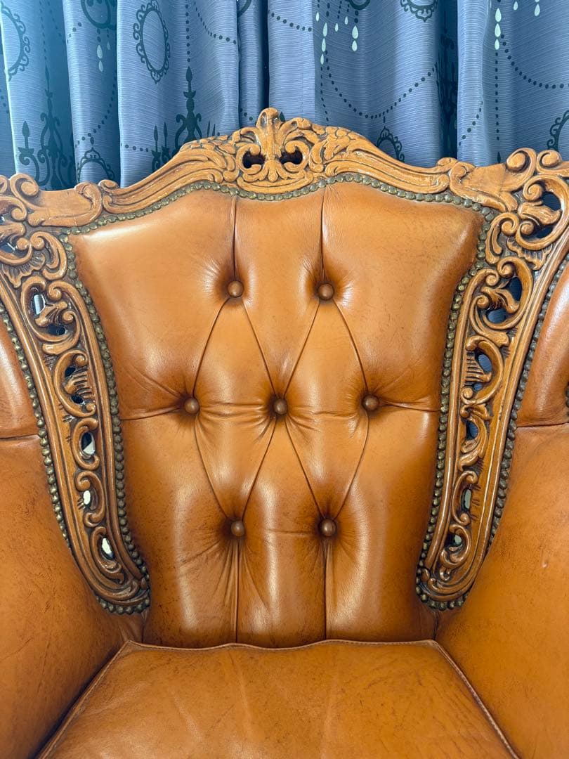 ソファー椅子 レザー