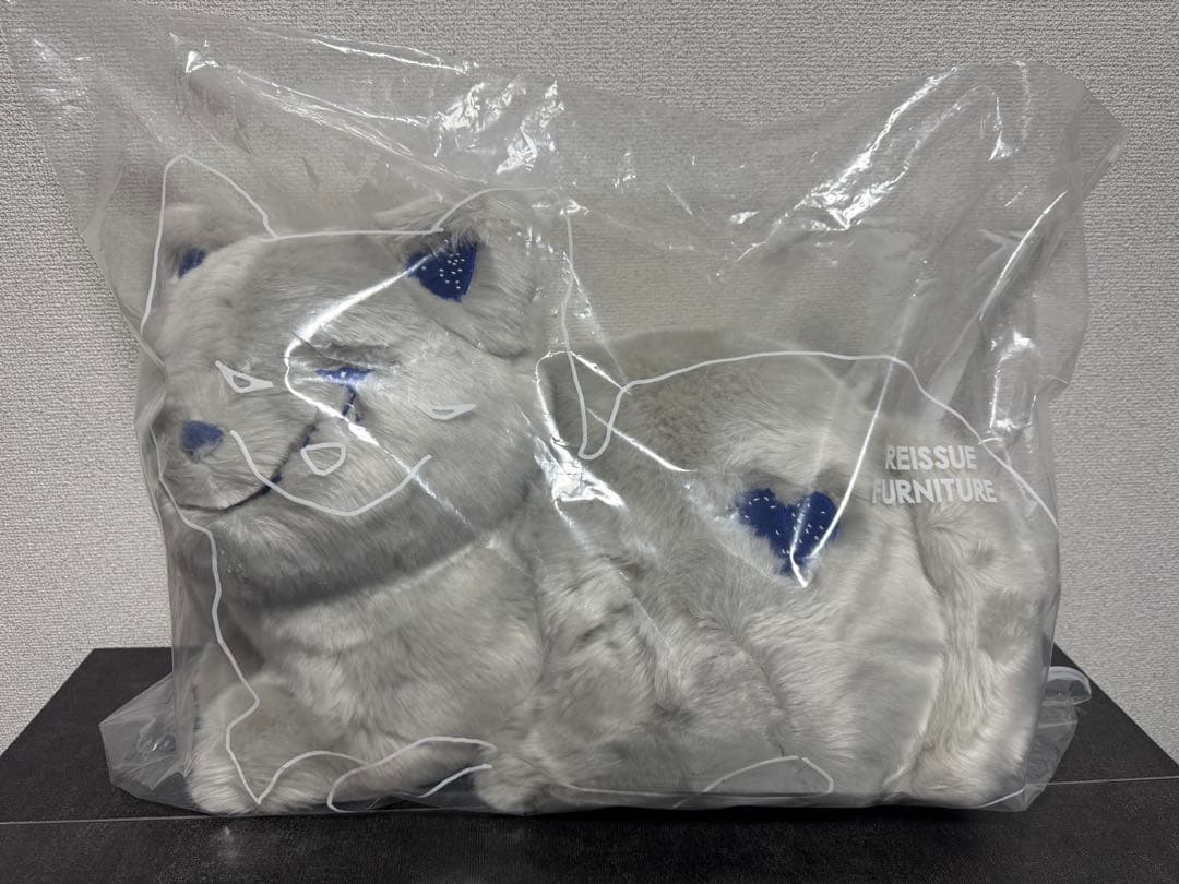 米津玄師　リイシューねこちゃんGrande Light Gray