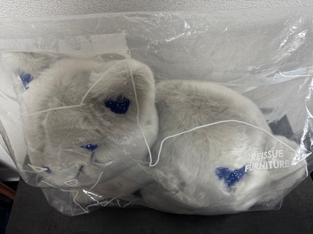 米津玄師　リイシューねこちゃんGrande Light Gray