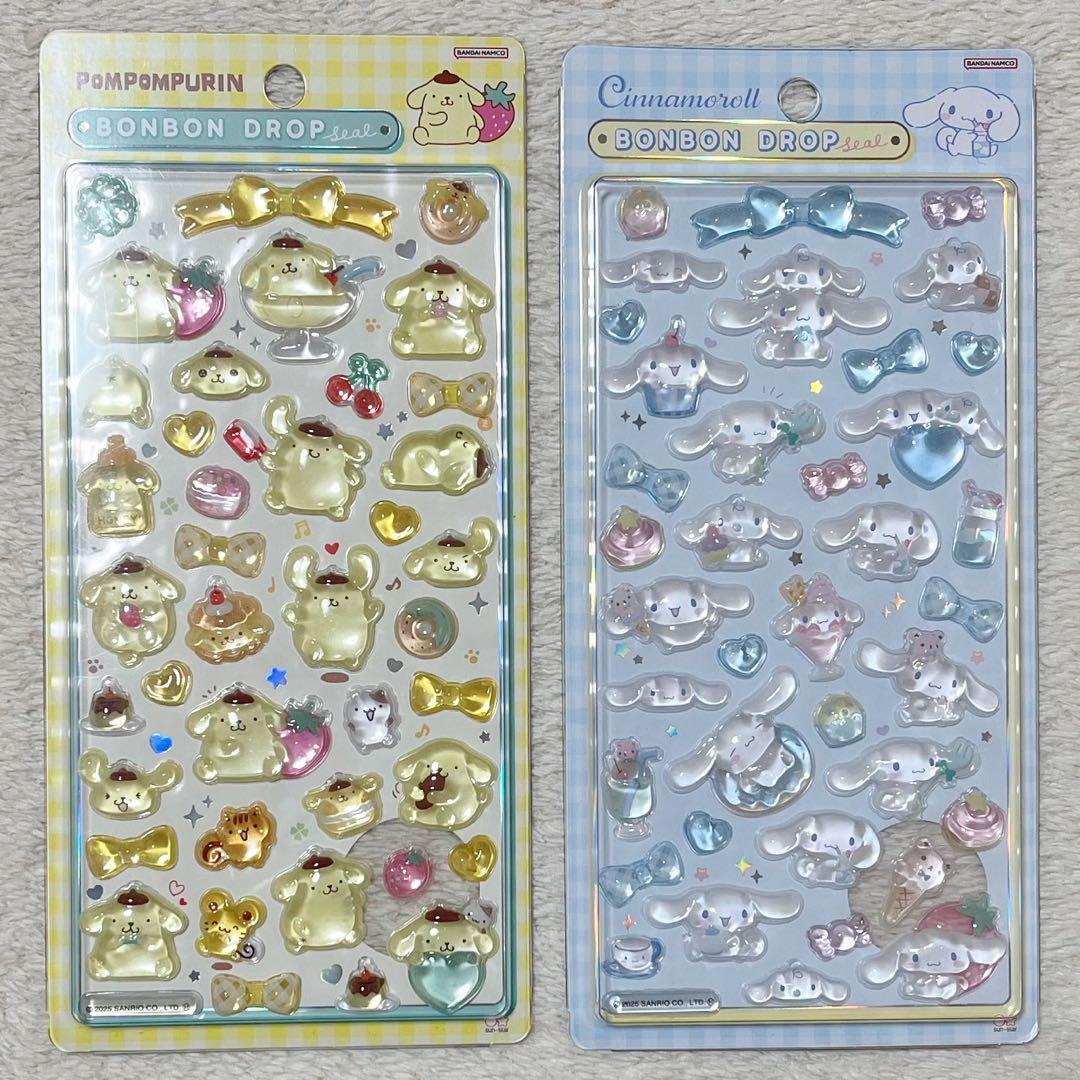 正規品 ボンボンドロップシール サンリオ 第2弾 第二弾 コンプリート