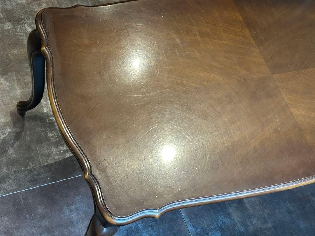 カリモク domani 猫脚　クラシック　ローテーブル　センターテーブル SG