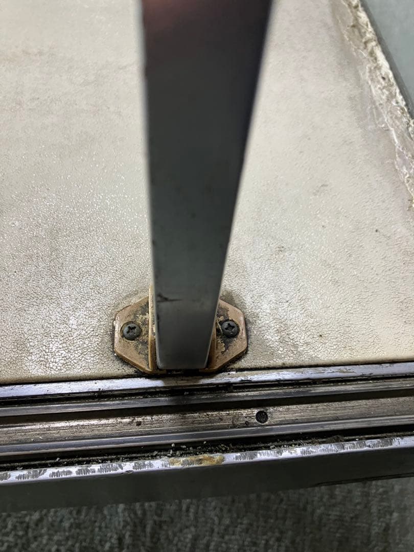 【うきべ】レトロ商品　中型ガラスケース 3棚付き　アンティークガラスケース