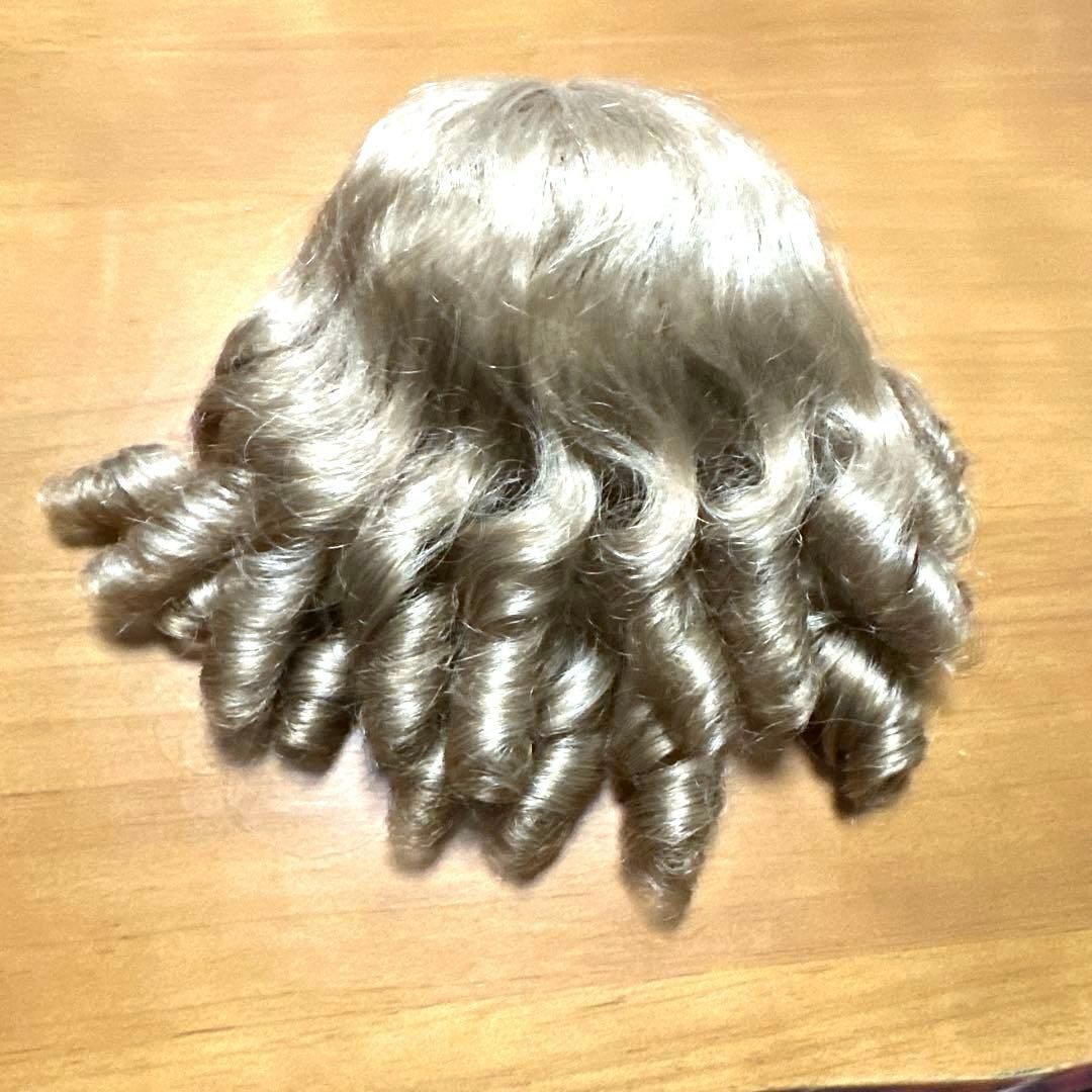 ビスクドール用 人毛ウィッグ フランス製