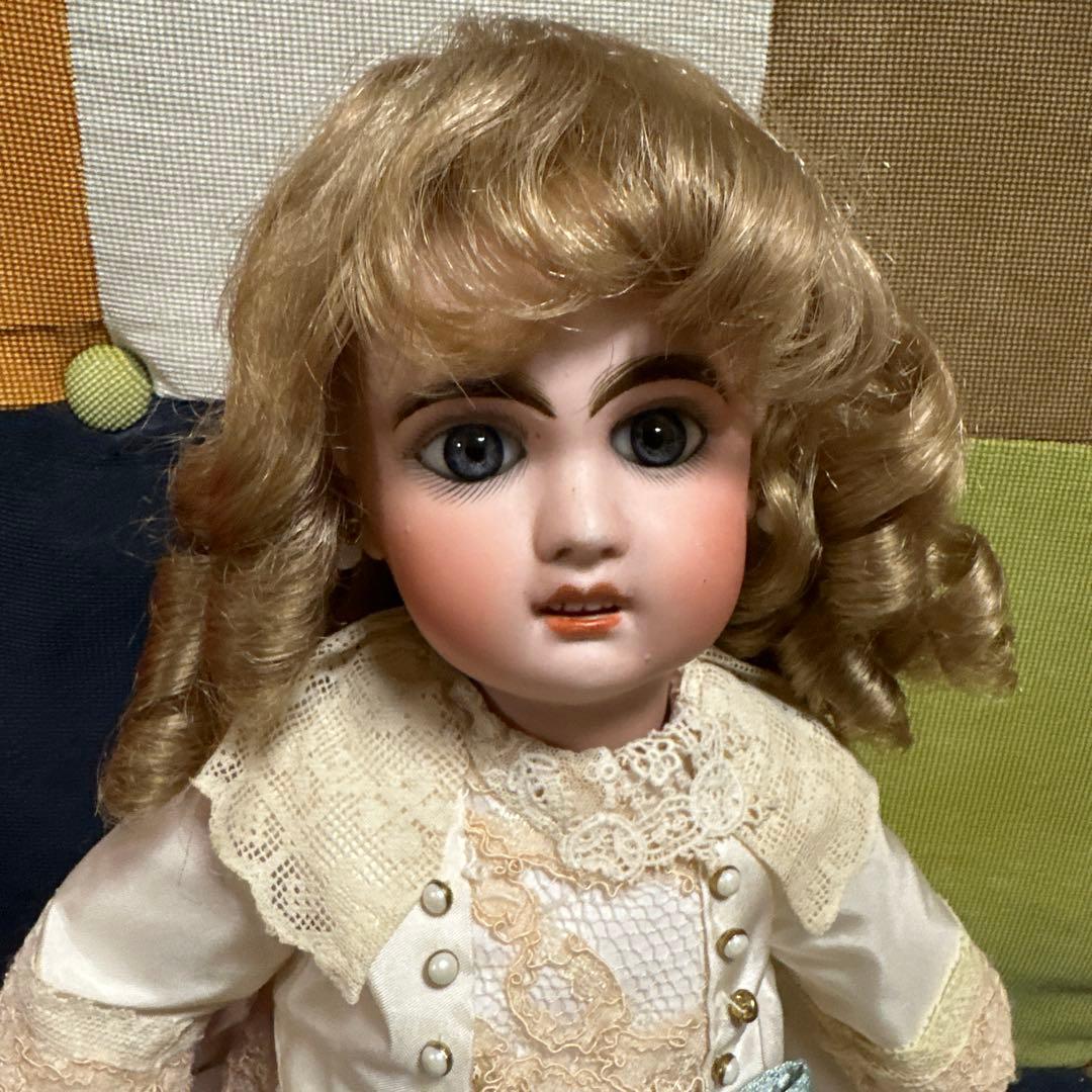 ビスクドール用 人毛ウィッグ フランス製