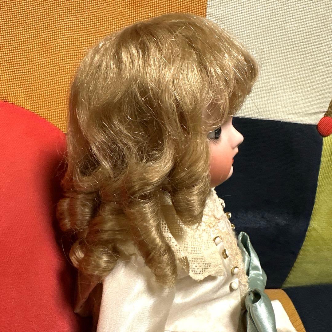 ビスクドール用 人毛ウィッグ フランス製