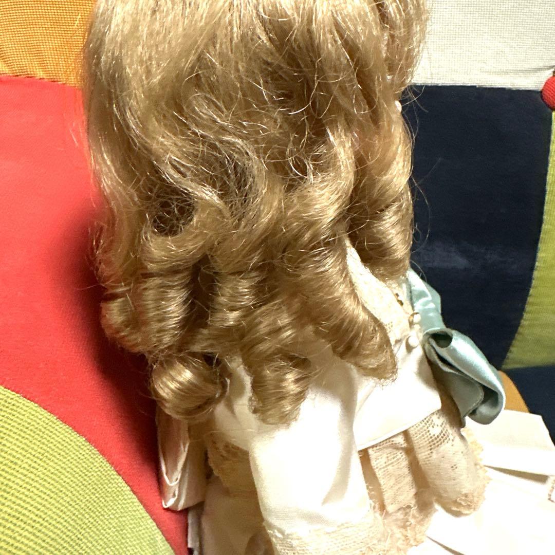 ビスクドール用 人毛ウィッグ フランス製