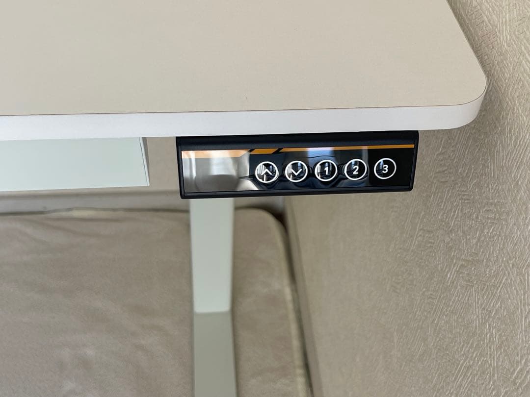 電動昇降デスク　デュアル引き出し パソコンデスク