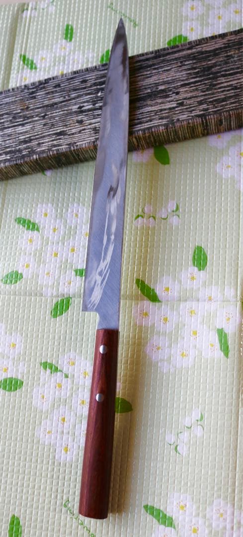 昭宇 作 柳刃包丁 26cm｜研ぎ済み｜箱付き