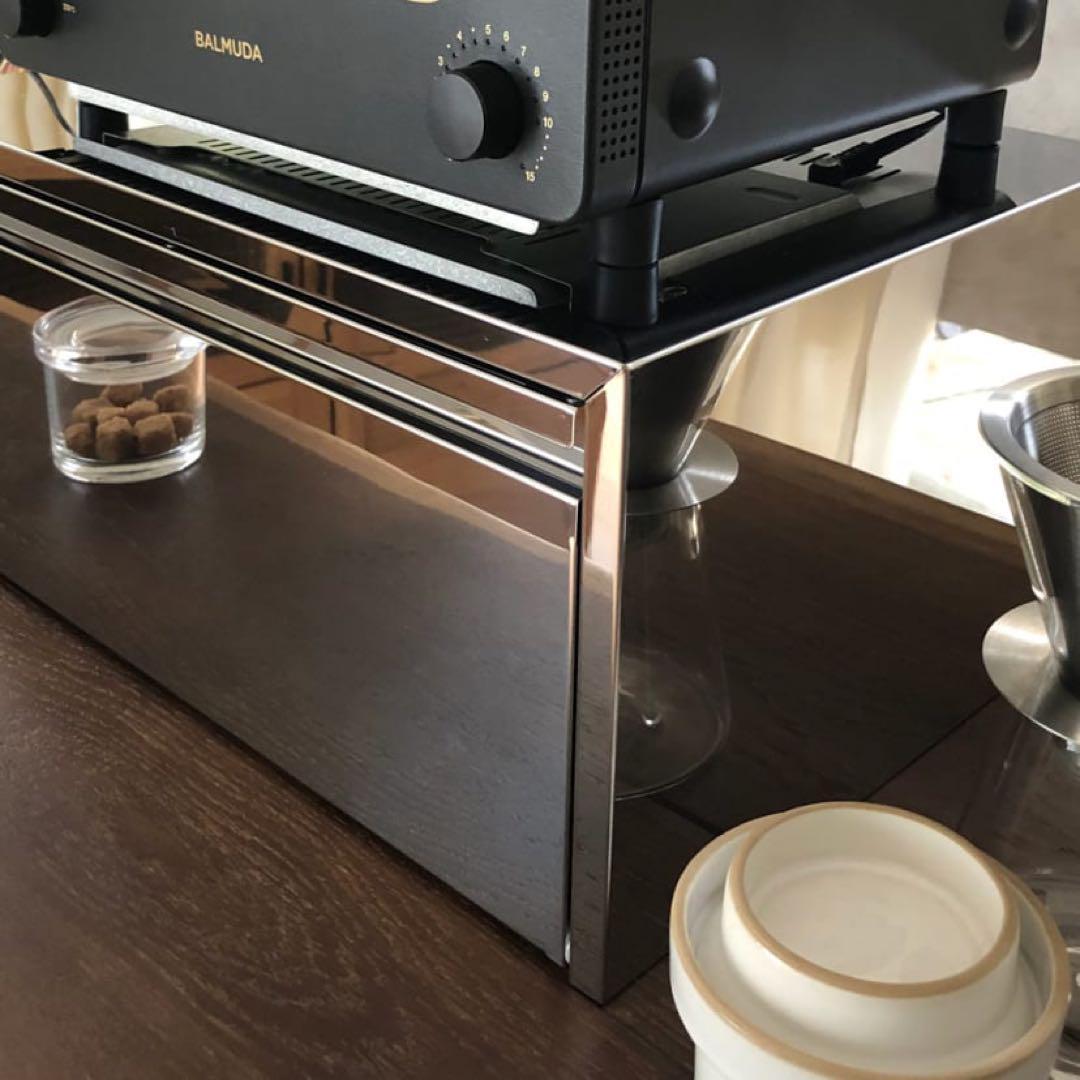 E-34609 ステンレストースターラック　奥行25