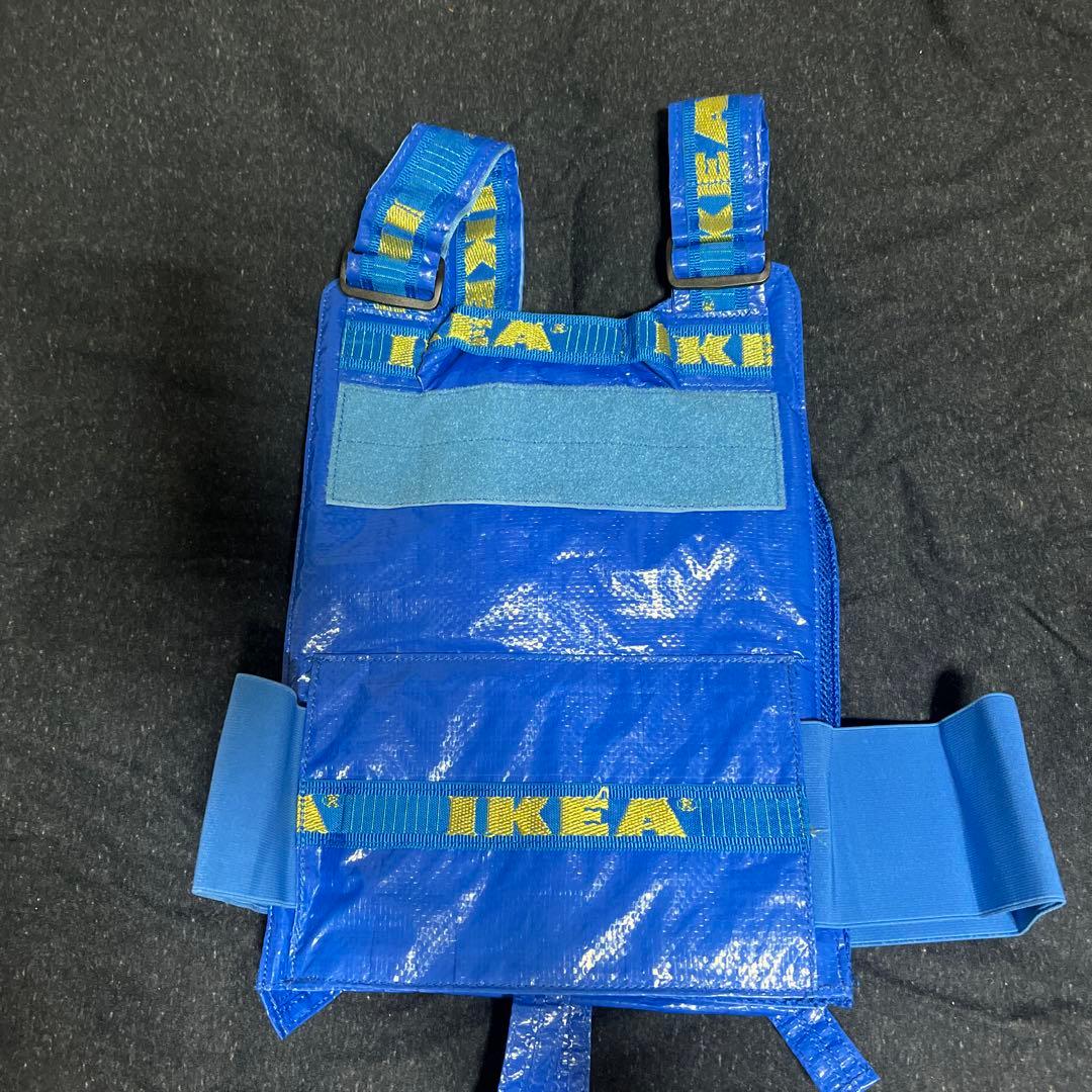 IKEA サバゲー用プレートキャリア 青
