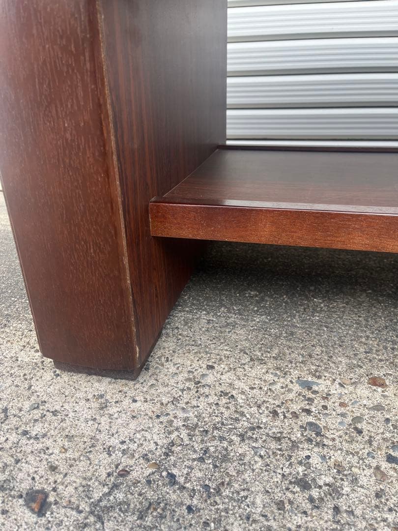 レトロ オールドカリモク センターテーブル 大理石調 カリモク レトロ家具