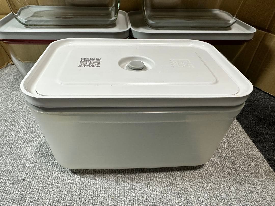 ZWILLING ツヴィリング 真空保存ポンプ＆コンテナ5個セット