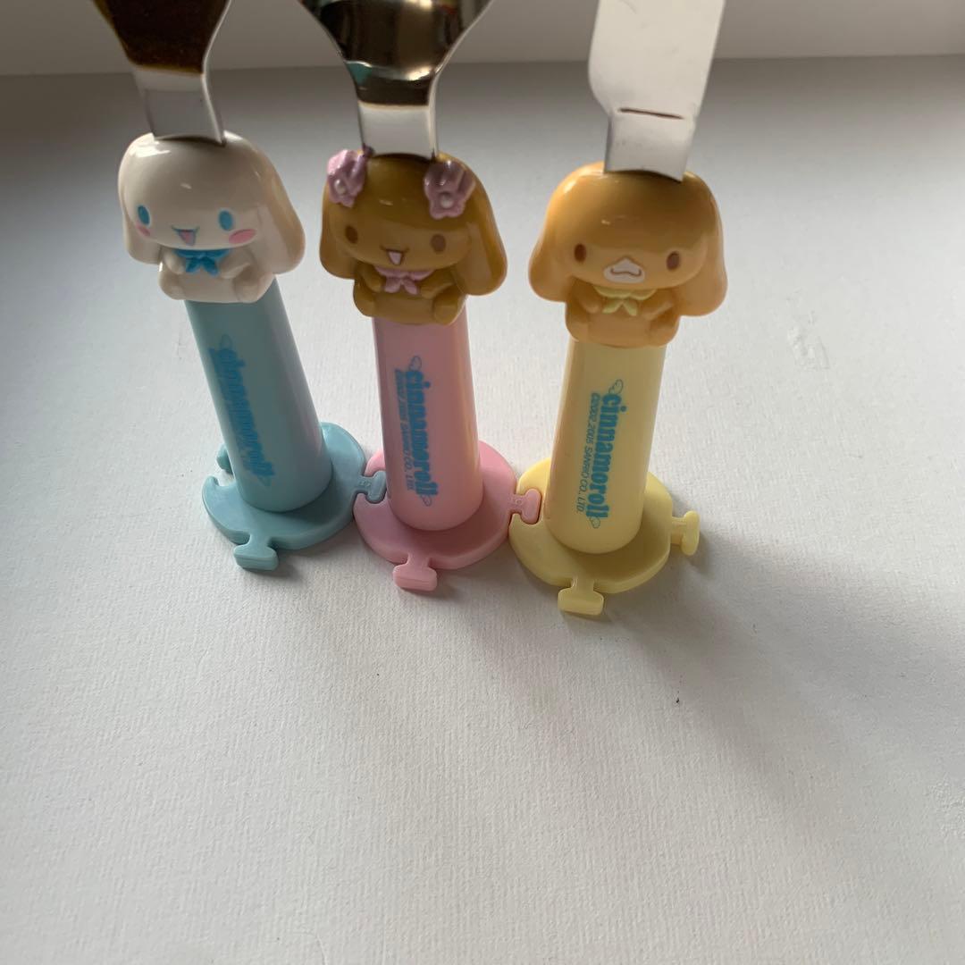 激レア！未使用　サンリオ　シナモロール　カトラリーギフトセット　モカ　カプチーノ