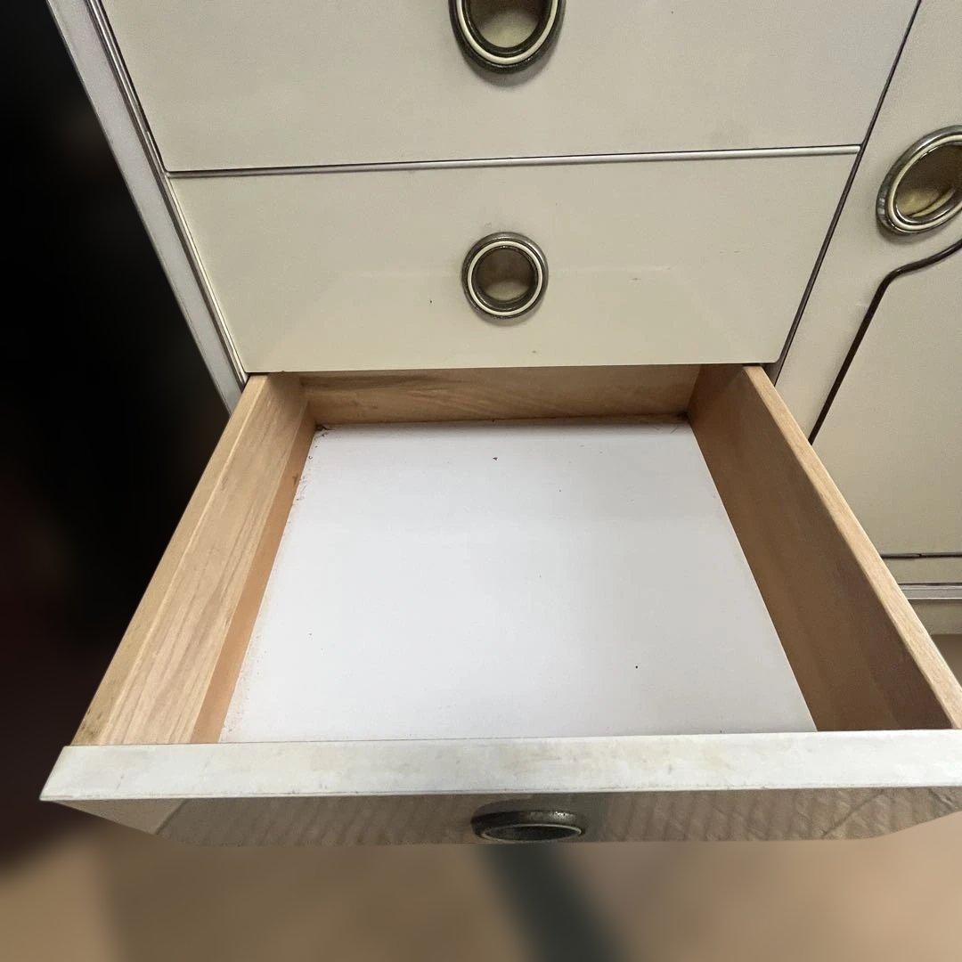 昭和レトロ 食器棚 ガラス戸 キャビネット 収納棚 飾り棚 古家具