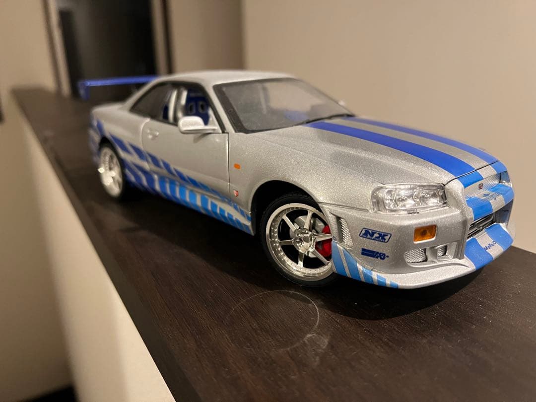 ワイルドスピード1/18ブライアンスカイラインGT-R - メルカリ