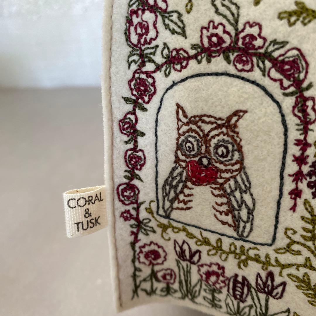CORAL & TUSK ティシュBoxカバー