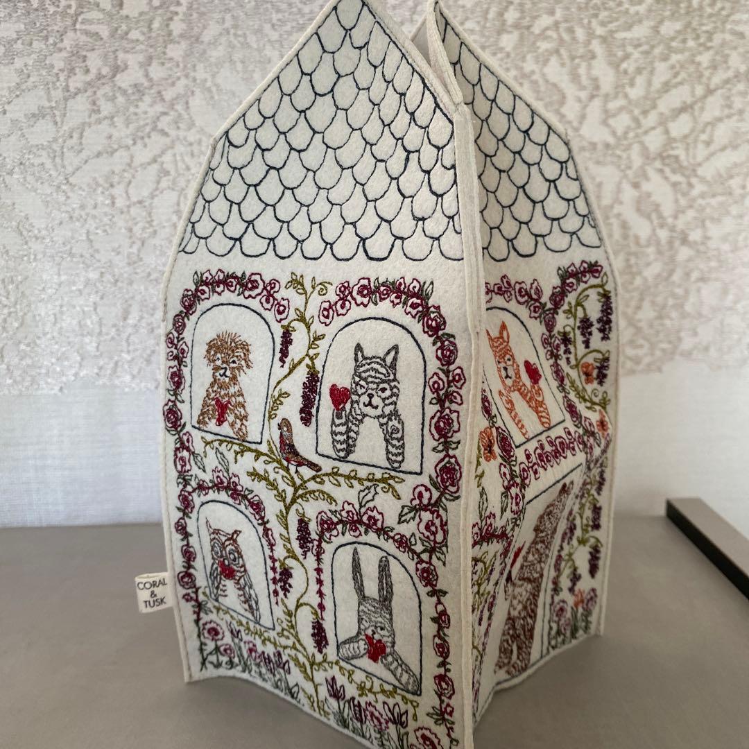 CORAL & TUSK ティシュBoxカバー