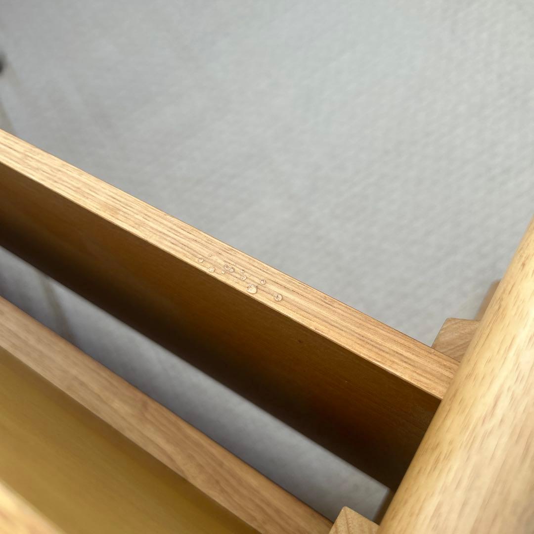 無印良品 木製ローテーブル オーク材 机 テーブル 天然木