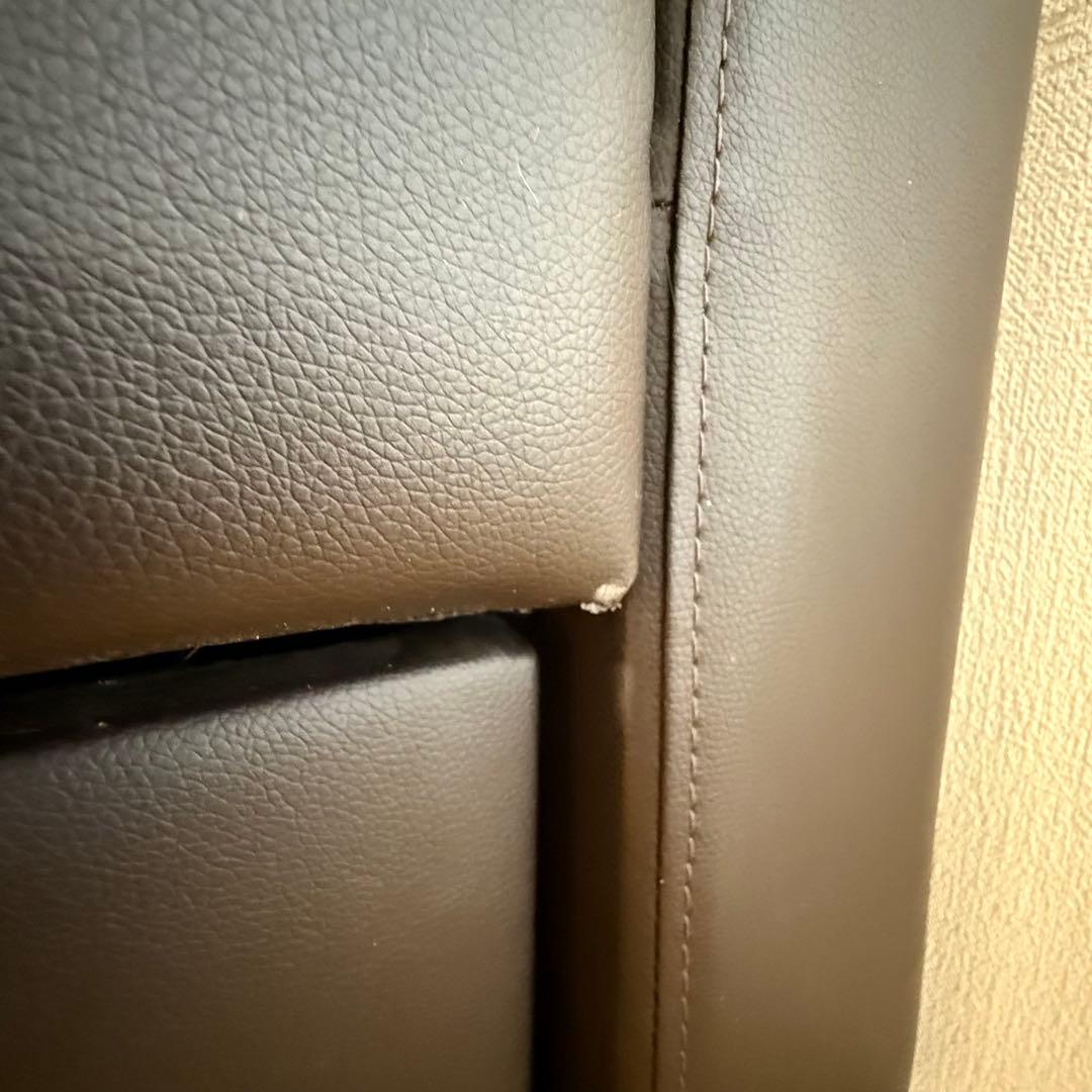 【傷汚れあり】ニトリ　3人用ソファベッド( Nシールド ノアーク2S DBR)